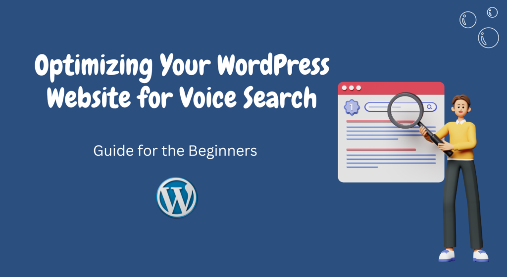 WordPress Website for Voice Search