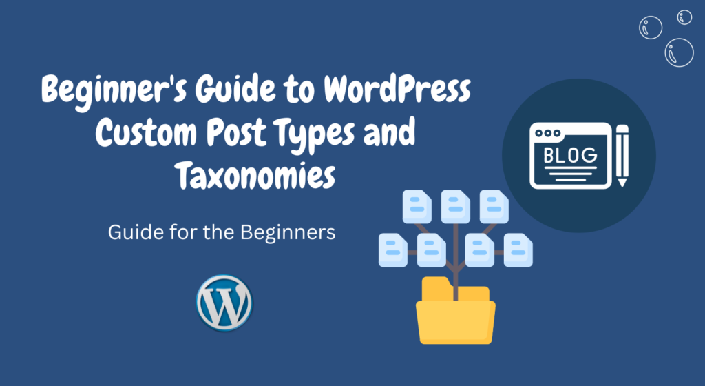 WordPress Custom Post Types and Taxonomies