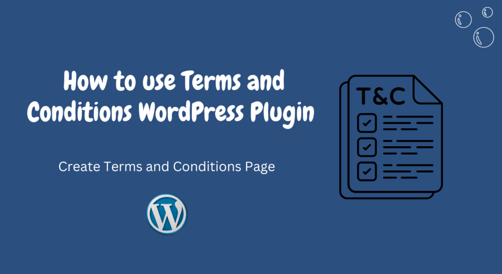 Terms and Conditions WordPress Plugin